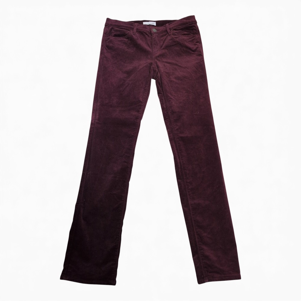 LOFT Womens Straight Leg Pants Size 4 Red